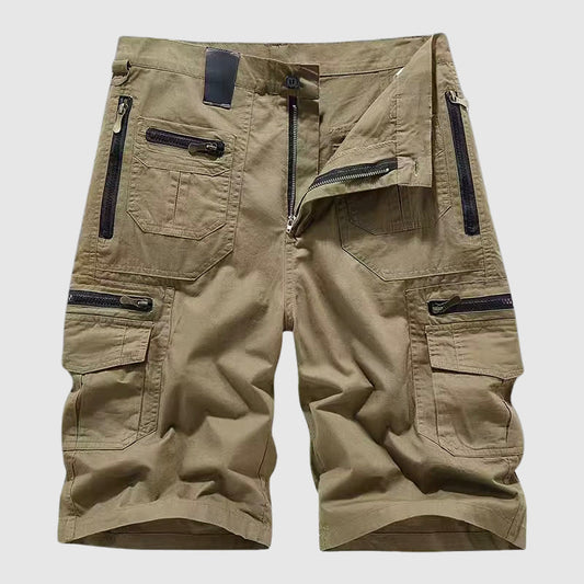 Lorenzo Men's Cargo Shorts | Structured Fit, Tactical Style 0