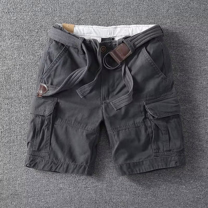 Lorenzo Vitali Men's Cargo Shorts | Cotton Blend, Multi-Pocket 3