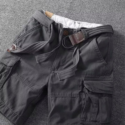 Lorenzo Vitali Men's Cargo Shorts | Cotton Blend, Multi-Pocket 6