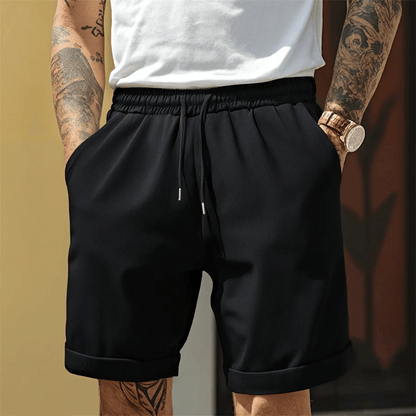Riviera Men's Cuffed Shorts | Lightweight Fabric, Tapered Fit 2