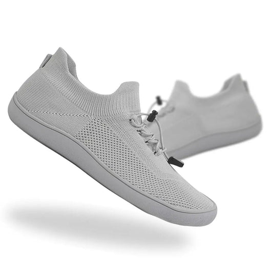 Active Knit Upper Barefoot Shoes with Toggle Lace-Up