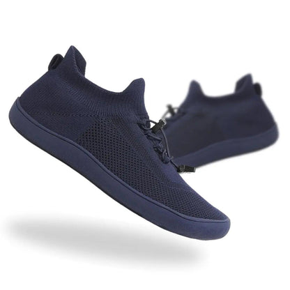 Active Knit Upper Barefoot Shoes with Toggle Lace-Up