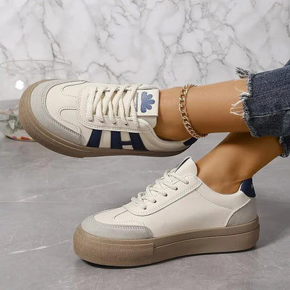 Roxy Women's Platform Trainers | Multi-Textured Upper, Comfortable Lace-Up Design 1