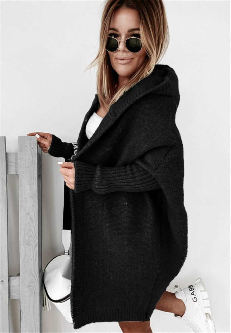 Tereza Cardigan Dame – Mintgrøn Strikcardigan med Løs Pasform