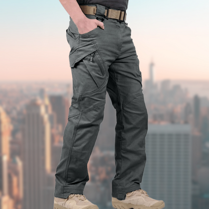 Men's Waterproof Cargo Pants – Multi-Pocket Outdoor Rain Trousers