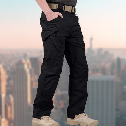 Men's Waterproof Cargo Pants – Multi-Pocket Outdoor Rain Trousers