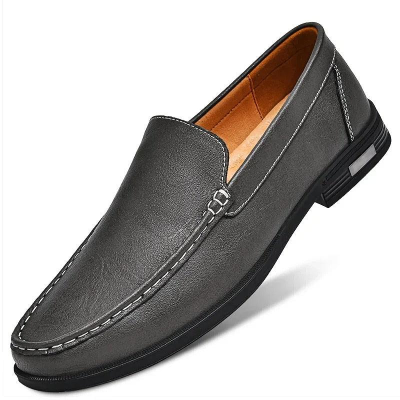 Savi Men's Leather Loafers | Genuine Cow Leather, Comfortable 10