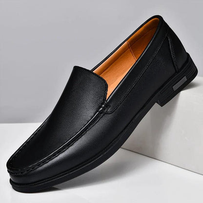 Savi Men's Leather Loafers | Genuine Cow Leather, Comfortable 4