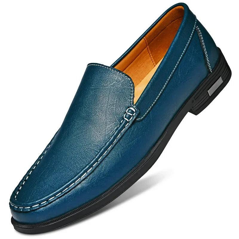 Savi Men's Leather Loafers | Genuine Cow Leather, Comfortable 9