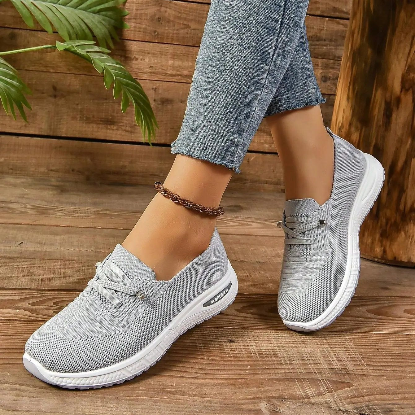 Sleek Women’s Slip-On Sneakers | Breathable Comfort 4