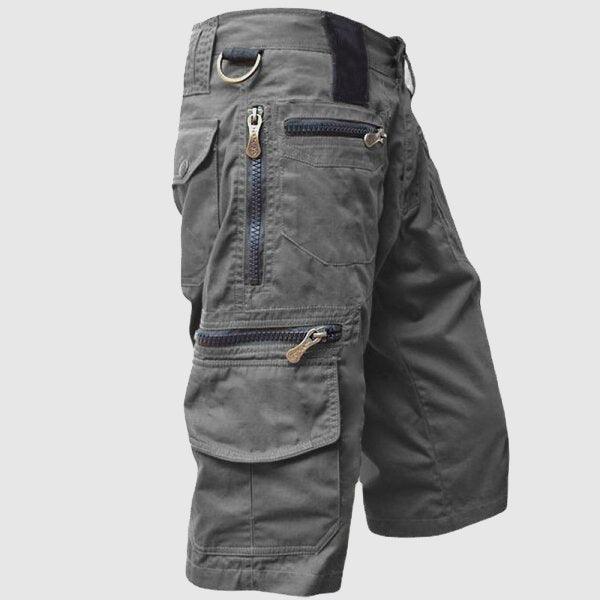 Teddy Men's Cargo Shorts | Cotton, Multi-Pocket Design 0