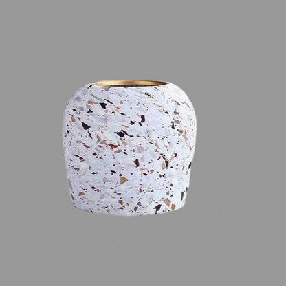 Terrazzo Style Ceramic Vase | Modern Flower Vase Decor