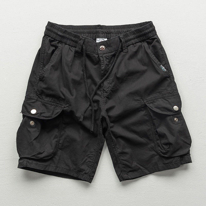 Theo Men's Cargo Shorts | Premium Polyester Blend, Relaxed Fit 1
