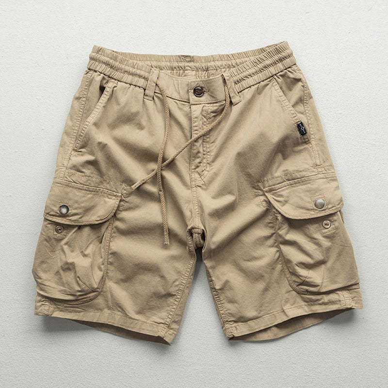 Theo Men's Cargo Shorts | Premium Polyester Blend, Relaxed Fit 4