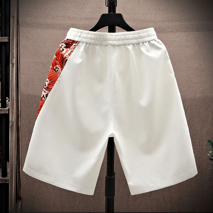 Tide Men's Shorts | Quick-Dry Fabric, Lightweight Ocean Wave Print 3