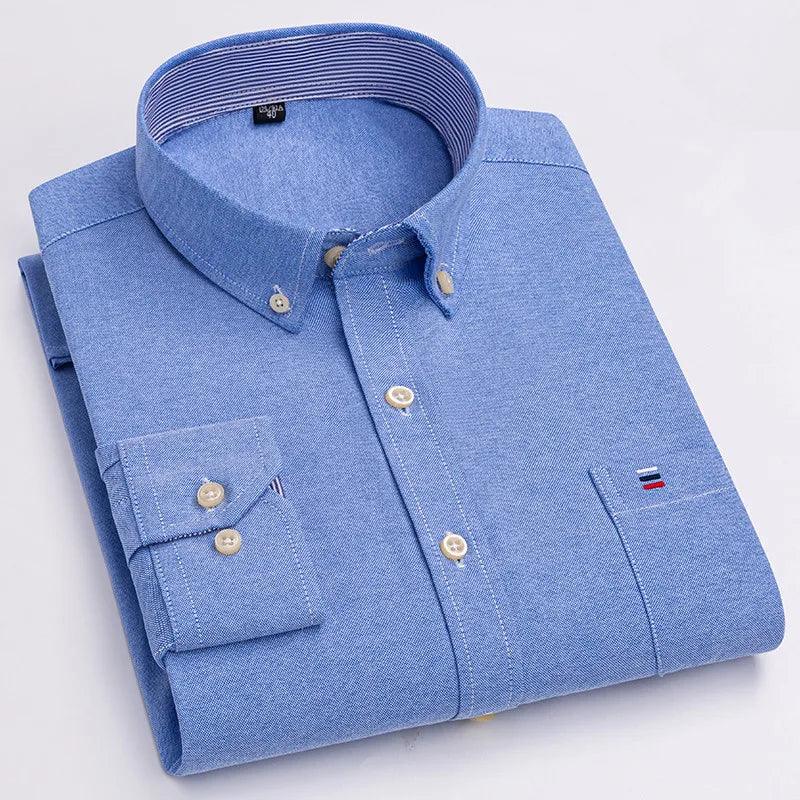 Vera Men's Dress Shirt | 100% Premium Cotton, Tailored Fit 0