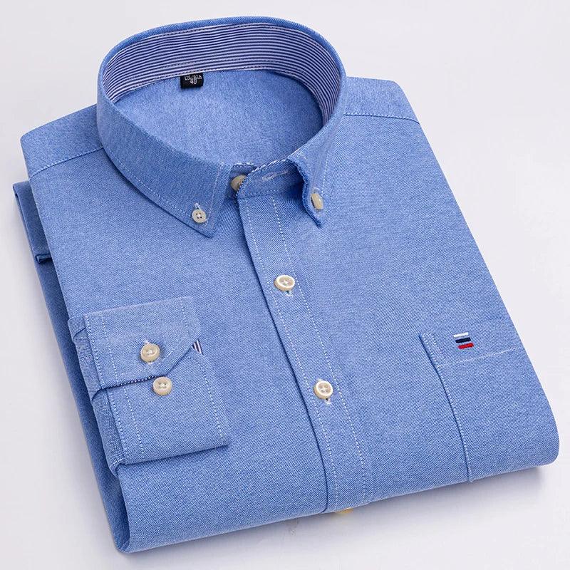 Vera Men's Dress Shirt | 100% Premium Cotton, Tailored Fit 1