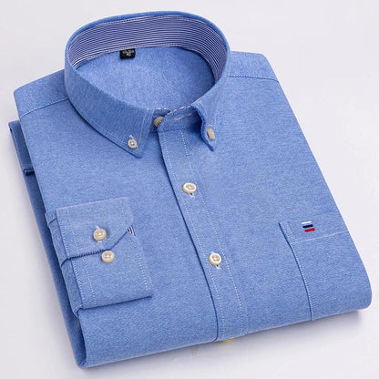 Vera Men's Dress Shirt | 100% Premium Cotton, Tailored Fit 1