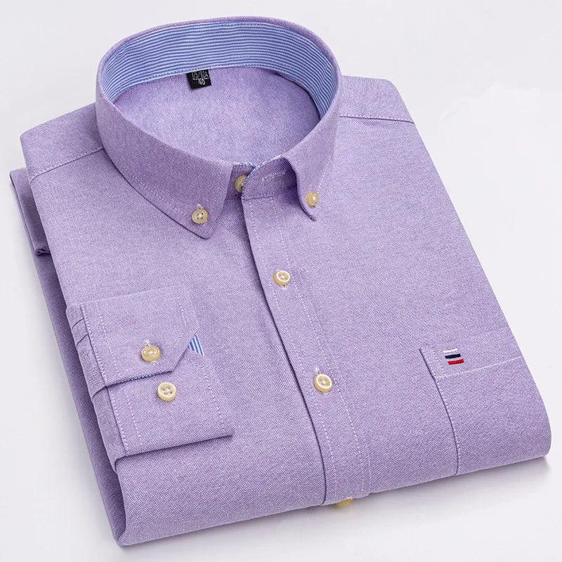 Vera Men's Dress Shirt | 100% Premium Cotton, Tailored Fit 7