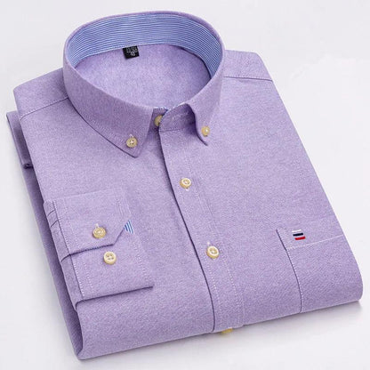Vera Men's Dress Shirt | 100% Premium Cotton, Tailored Fit 7