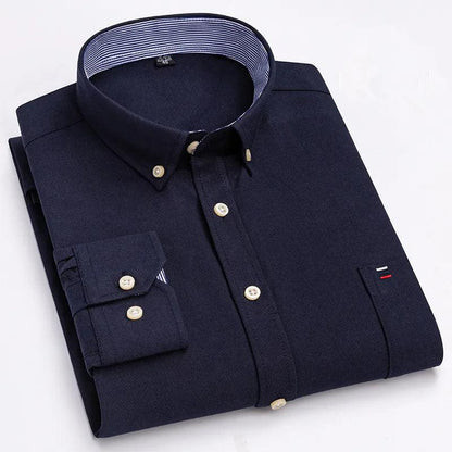 Vera Men's Dress Shirt | 100% Premium Cotton, Tailored Fit 8