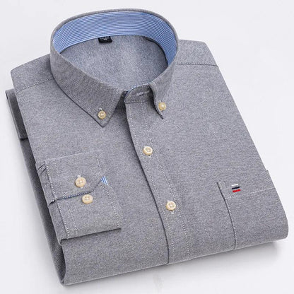 Vera Men's Dress Shirt | 100% Premium Cotton, Tailored Fit 9