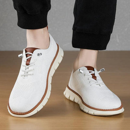 Zara Women's Slip-On Sneakers | Breathable Knit, Lightweight White 0