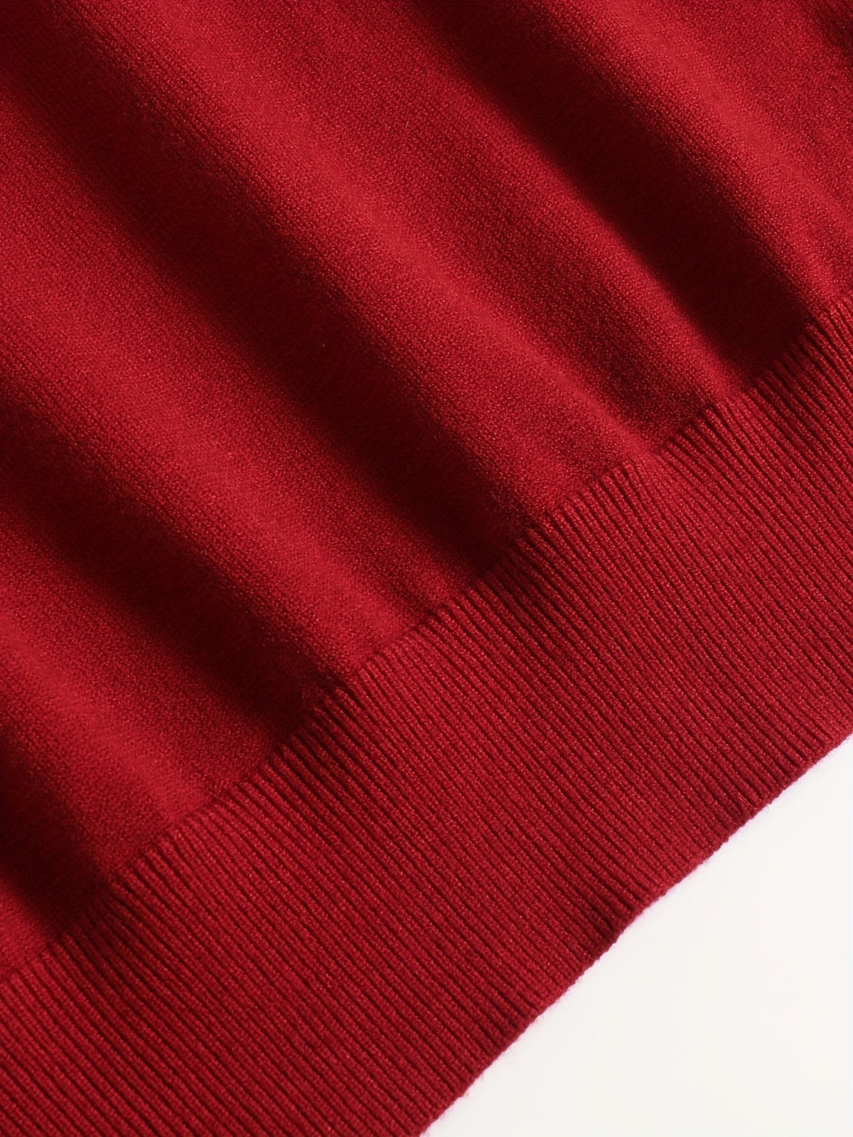 Men's Refined High-Neck Knit Sweater | Classic Cosy Casual Everyday Pullover | Smart Casual Everyday Autumn Winter Knitwear