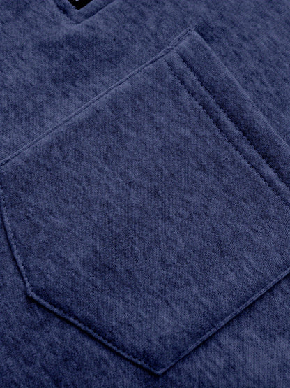 Herren-Pullover aus feinem Strick mit halbem Reißverschluss | Weicher, lässiger und gemütlicher Alltagspullover | Elegante lässige Strickmode für Herbst und Winter
