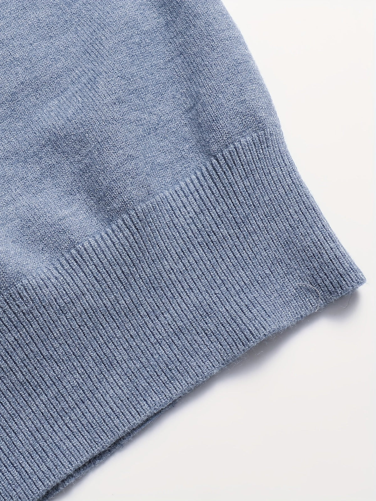 Men's Refined High-Neck Knit Sweater | Classic Cosy Casual Everyday Pullover | Smart Casual Everyday Autumn Winter Knitwear