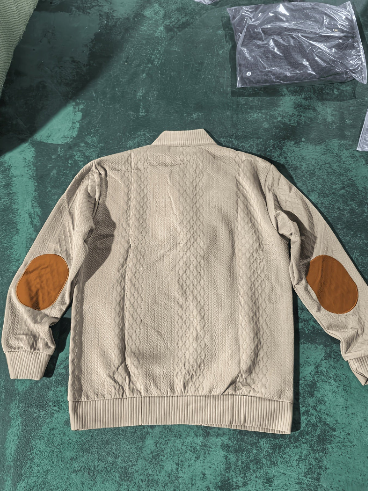 Men's Stand-Collar Button Henley Knit Sweater | Classic Casual Everyday Cosy Pullover | Smart Casual Everyday Autumn Winter Knitwear