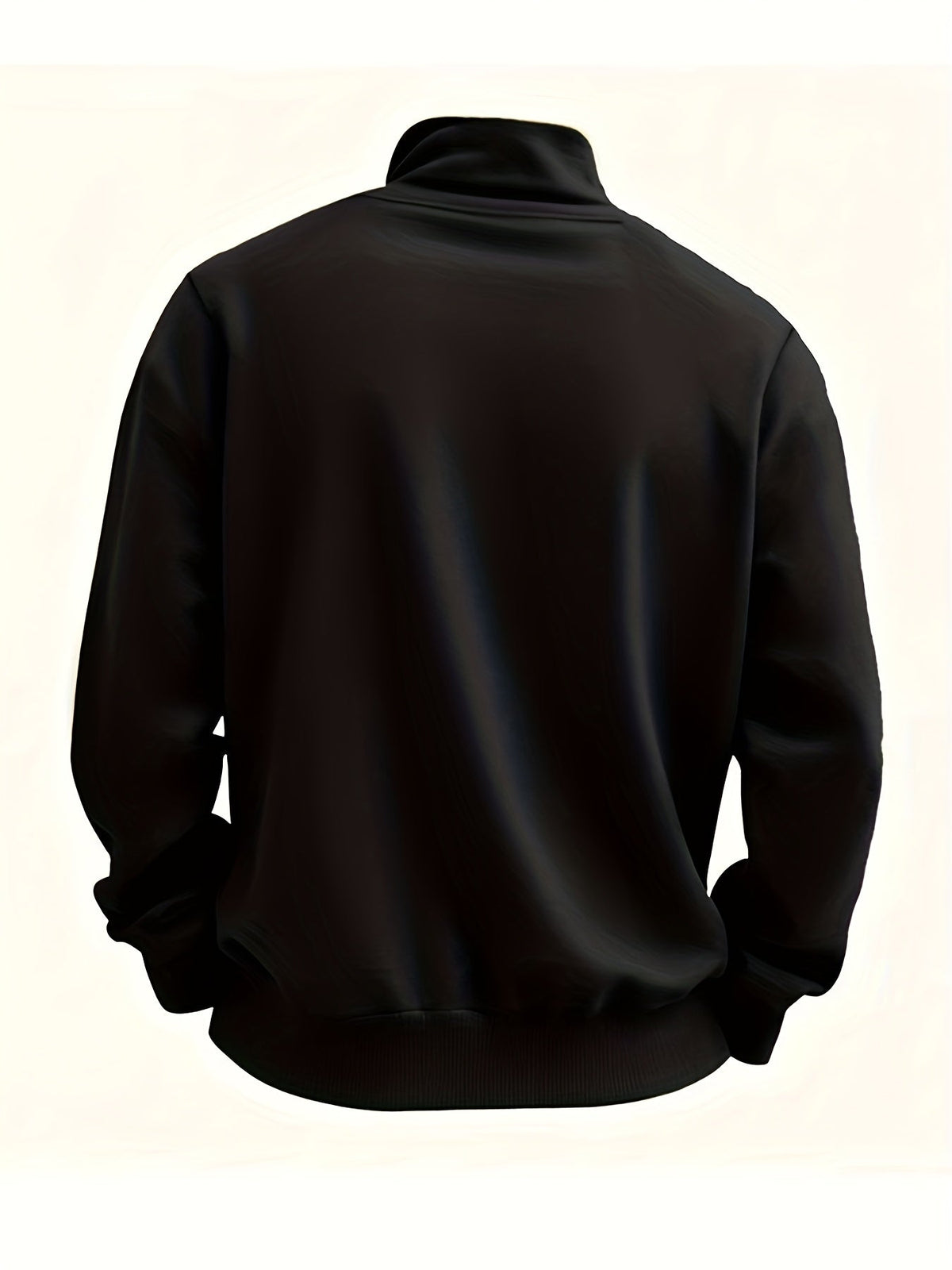 Herren-Pullover aus feinem Strick mit halbem Reißverschluss | Weicher, lässiger und gemütlicher Alltagspullover | Elegante lässige Strickmode für Herbst und Winter