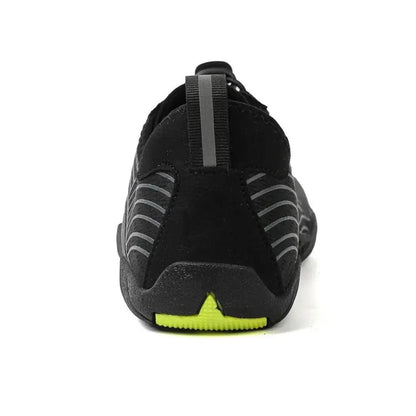 Everyday Wear Lace-Up Barefoot Shoes with Heel Pull Tab