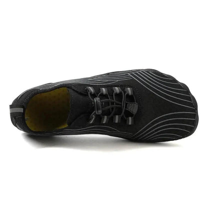 Everyday Wear Lace-Up Barefoot Shoes with Heel Pull Tab