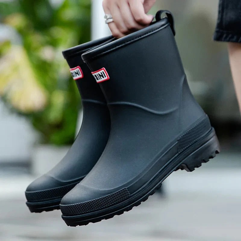 Women's Short Rain Boots – Modern Waterproof Ankle Wellies