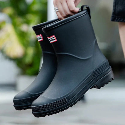 Women's Short Rain Boots – Modern Waterproof Ankle Wellies